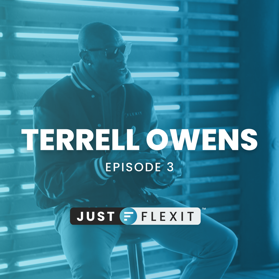 Terrell Owens sits for an interview in Just FlexIt Episode 3